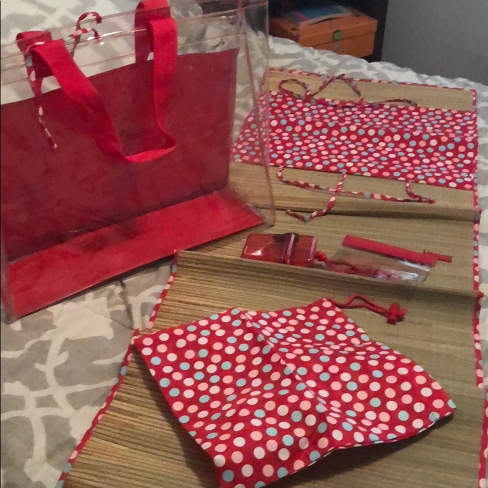 Beach bag 5 piece set - Never been used!!!